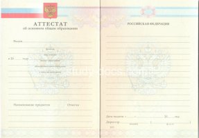 Аттестат за 9 класс 2007-2010 в Пензе