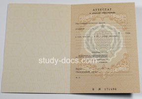 Аттестат за 11 класс до 1994 в Пензе