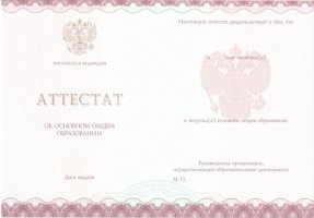 Аттестат за 9 класс 2013-2019 в Пензе