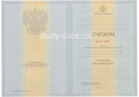 Диплом специалиста 2012-2013 в Пензе